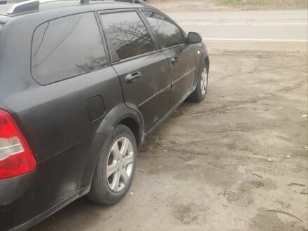 Черный Шевроле Лачетти, объемом двигателя 1.6 л и пробегом 370 тыс. км за 3500 $, фото 1 на Automoto.ua