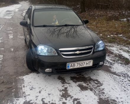 Черный Шевроле Лачетти, объемом двигателя 1.8 л и пробегом 205 тыс. км за 3400 $, фото 1 на Automoto.ua