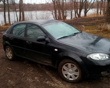 Черный Шевроле Лачетти, объемом двигателя 1.6 л и пробегом 186 тыс. км за 3500 $, фото 1 на Automoto.ua