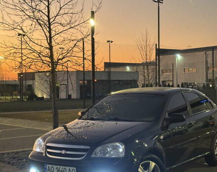 Черный Шевроле Лачетти, объемом двигателя 1.6 л и пробегом 250 тыс. км за 5500 $, фото 1 на Automoto.ua