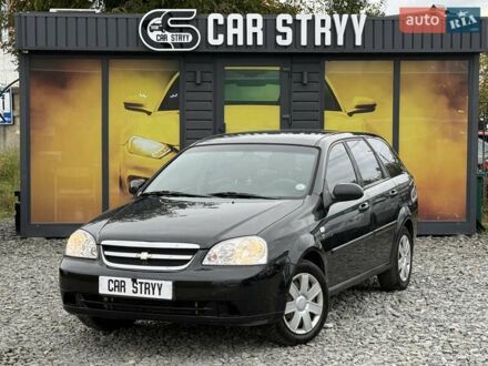 Черный Шевроле Лачетти, объемом двигателя 1.8 л и пробегом 202 тыс. км за 3999 $, фото 1 на Automoto.ua