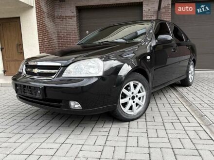 Черный Шевроле Лачетти, объемом двигателя 1.8 л и пробегом 204 тыс. км за 4450 $, фото 1 на Automoto.ua