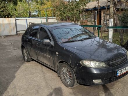 Черный Шевроле Лачетти, объемом двигателя 1.6 л и пробегом 206 тыс. км за 4000 $, фото 1 на Automoto.ua