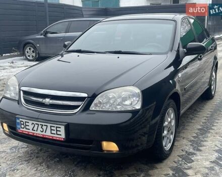 Черный Шевроле Лачетти, объемом двигателя 1.8 л и пробегом 224 тыс. км за 5500 $, фото 1 на Automoto.ua