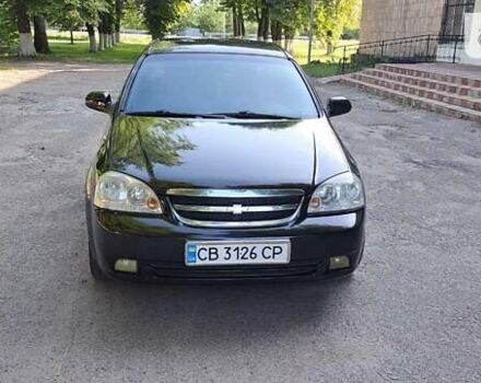 Черный Шевроле Лачетти, объемом двигателя 1.8 л и пробегом 310 тыс. км за 4500 $, фото 1 на Automoto.ua