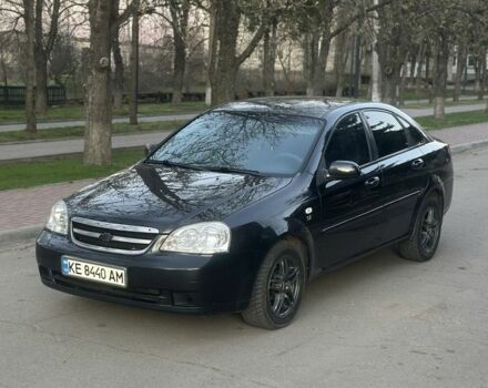 Черный Шевроле Лачетти, объемом двигателя 1.8 л и пробегом 260 тыс. км за 4450 $, фото 1 на Automoto.ua