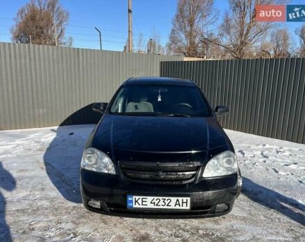 Черный Шевроле Лачетти, объемом двигателя 1.8 л и пробегом 168 тыс. км за 3450 $, фото 1 на Automoto.ua