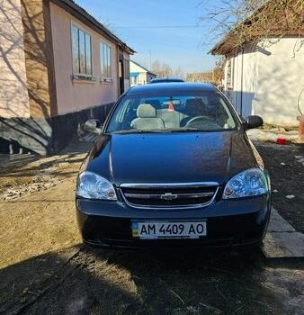 Черный Шевроле Лачетти, объемом двигателя 1.6 л и пробегом 86 тыс. км за 3200 $, фото 1 на Automoto.ua