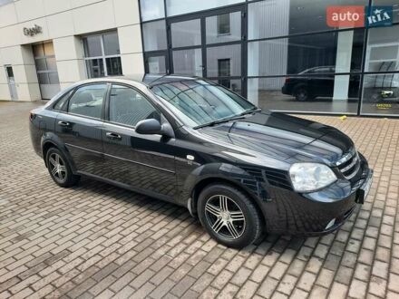 Черный Шевроле Лачетти, объемом двигателя 1.6 л и пробегом 246 тыс. км за 3999 $, фото 1 на Automoto.ua