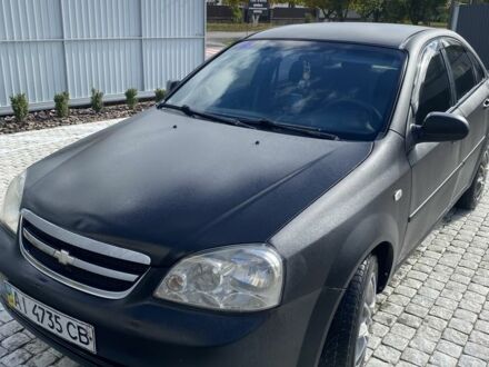 Черный Шевроле Лачетти, объемом двигателя 1.6 л и пробегом 302 тыс. км за 3750 $, фото 1 на Automoto.ua