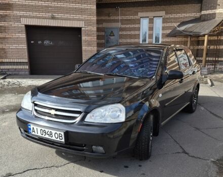 Черный Шевроле Лачетти, объемом двигателя 1.8 л и пробегом 178 тыс. км за 5300 $, фото 1 на Automoto.ua