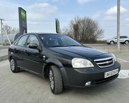 Черный Шевроле Лачетти, объемом двигателя 1.8 л и пробегом 318 тыс. км за 3499 $, фото 1 на Automoto.ua