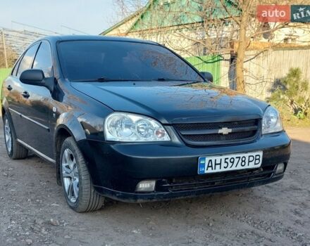 Черный Шевроле Лачетти, объемом двигателя 1.6 л и пробегом 300 тыс. км за 3000 $, фото 1 на Automoto.ua