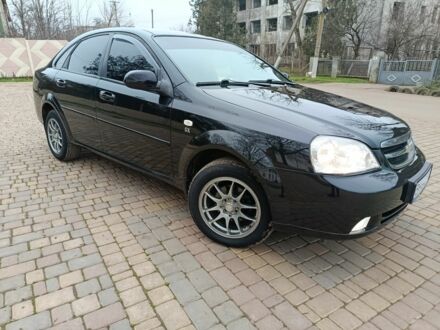 Черный Шевроле Лачетти, объемом двигателя 1.8 л и пробегом 197 тыс. км за 4350 $, фото 1 на Automoto.ua