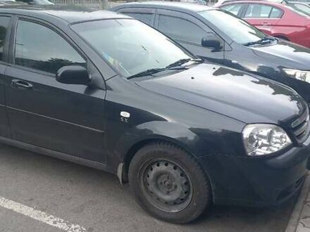 Черный Шевроле Лачетти, объемом двигателя 1.8 л и пробегом 170 тыс. км за 4800 $, фото 1 на Automoto.ua