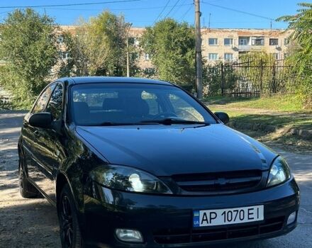 Черный Шевроле Лачетти, объемом двигателя 1.6 л и пробегом 230 тыс. км за 4499 $, фото 1 на Automoto.ua