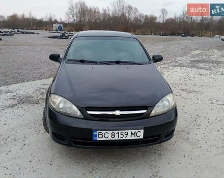Черный Шевроле Лачетти, объемом двигателя 1.6 л и пробегом 210 тыс. км за 3200 $, фото 1 на Automoto.ua