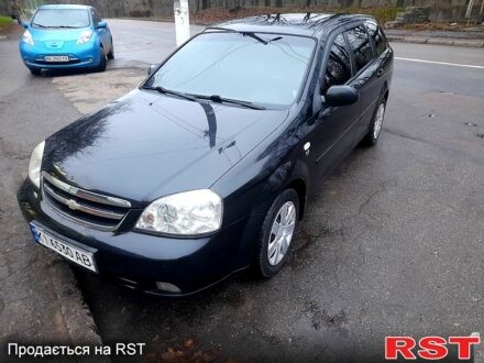 Черный Шевроле Лачетти, объемом двигателя 1.8 л и пробегом 240 тыс. км за 4350 $, фото 1 на Automoto.ua