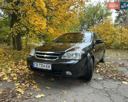 Черный Шевроле Лачетти, объемом двигателя 1.8 л и пробегом 187 тыс. км за 5000 $, фото 1 на Automoto.ua