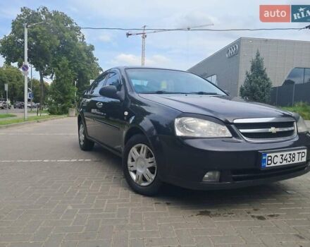 Черный Шевроле Лачетти, объемом двигателя 1.6 л и пробегом 350 тыс. км за 3500 $, фото 1 на Automoto.ua