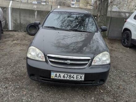 Черный Шевроле Лачетти, объемом двигателя 1.6 л и пробегом 196 тыс. км за 3500 $, фото 1 на Automoto.ua