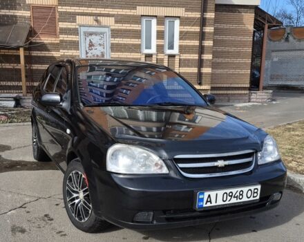 Черный Шевроле Лачетти, объемом двигателя 1.8 л и пробегом 178 тыс. км за 5300 $, фото 1 на Automoto.ua