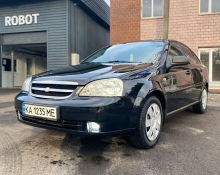 Черный Шевроле Лачетти, объемом двигателя 1.6 л и пробегом 285 тыс. км за 4299 $, фото 1 на Automoto.ua