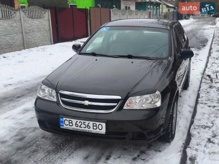 Черный Шевроле Лачетти, объемом двигателя 1.8 л и пробегом 245 тыс. км за 4400 $, фото 1 на Automoto.ua