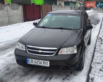 Черный Шевроле Лачетти, объемом двигателя 1.8 л и пробегом 245 тыс. км за 4400 $, фото 1 на Automoto.ua