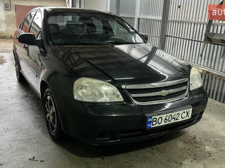 Черный Шевроле Лачетти, объемом двигателя 1.6 л и пробегом 198 тыс. км за 3200 $, фото 1 на Automoto.ua
