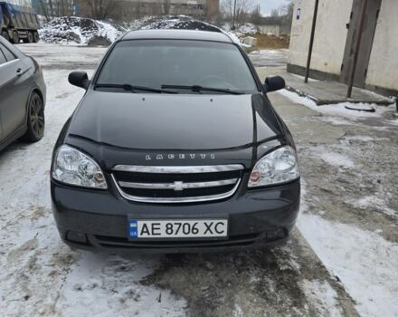 Черный Шевроле Лачетти, объемом двигателя 1.6 л и пробегом 235 тыс. км за 4300 $, фото 1 на Automoto.ua