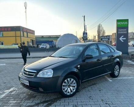 Черный Шевроле Лачетти, объемом двигателя 1.8 л и пробегом 318 тыс. км за 3499 $, фото 1 на Automoto.ua