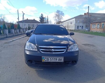 Черный Шевроле Лачетти, объемом двигателя 1.6 л и пробегом 262 тыс. км за 3650 $, фото 1 на Automoto.ua