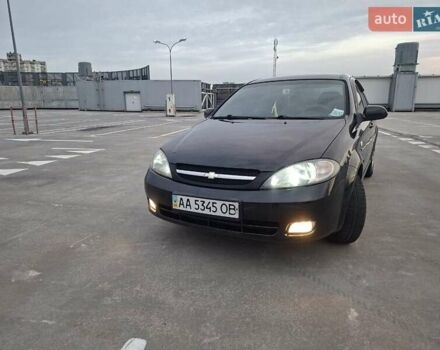 Черный Шевроле Лачетти, объемом двигателя 1.6 л и пробегом 217 тыс. км за 4000 $, фото 1 на Automoto.ua