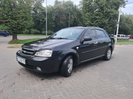 Черный Шевроле Лачетти, объемом двигателя 1.6 л и пробегом 350 тыс. км за 3500 $, фото 1 на Automoto.ua