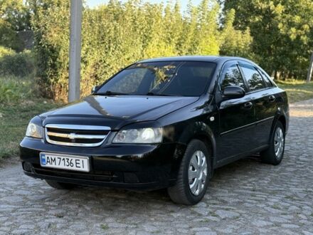Чорний Шевроле Лачетті, об'ємом двигуна 1.8 л та пробігом 270 тис. км за 3346 $, фото 1 на Automoto.ua