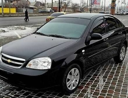 Черный Шевроле Лачетти, объемом двигателя 1.6 л и пробегом 102 тыс. км за 4100 $, фото 1 на Automoto.ua