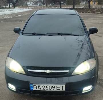 Черный Шевроле Лачетти, объемом двигателя 1.8 л и пробегом 274 тыс. км за 4250 $, фото 1 на Automoto.ua