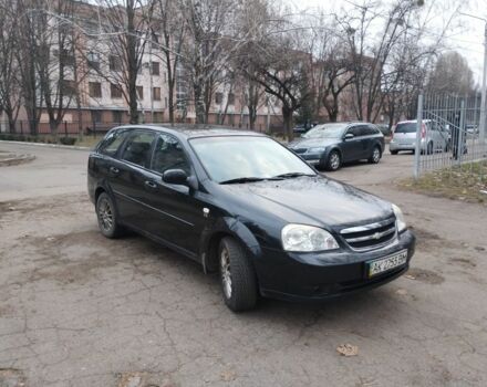 Черный Шевроле Лачетти, объемом двигателя 1.8 л и пробегом 282 тыс. км за 5000 $, фото 1 на Automoto.ua