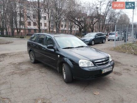 Черный Шевроле Лачетти, объемом двигателя 1.8 л и пробегом 282 тыс. км за 5000 $, фото 1 на Automoto.ua