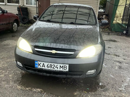 Черный Шевроле Лачетти, объемом двигателя 1.8 л и пробегом 164 тыс. км за 4600 $, фото 1 на Automoto.ua