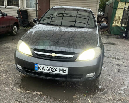 Черный Шевроле Лачетти, объемом двигателя 1.8 л и пробегом 164 тыс. км за 4600 $, фото 1 на Automoto.ua