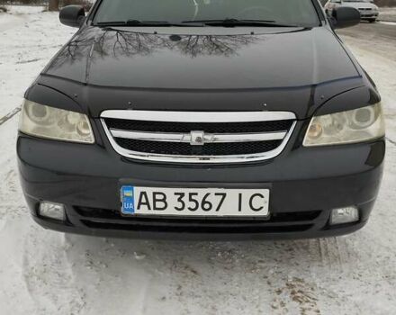 Черный Шевроле Лачетти, объемом двигателя 1.6 л и пробегом 263 тыс. км за 4500 $, фото 1 на Automoto.ua