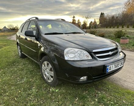 Черный Шевроле Лачетти, объемом двигателя 1.6 л и пробегом 268 тыс. км за 4900 $, фото 1 на Automoto.ua