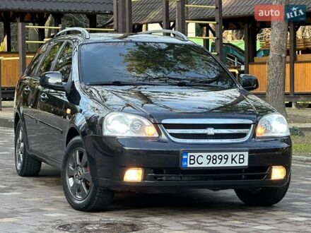 Черный Шевроле Лачетти, объемом двигателя 1.6 л и пробегом 230 тыс. км за 4950 $, фото 1 на Automoto.ua