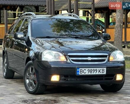 Черный Шевроле Лачетти, объемом двигателя 1.6 л и пробегом 230 тыс. км за 4950 $, фото 1 на Automoto.ua