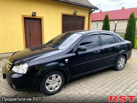 Черный Шевроле Лачетти, объемом двигателя 1.6 л и пробегом 145 тыс. км за 5700 $, фото 1 на Automoto.ua