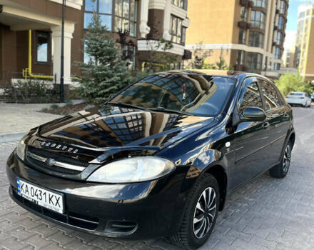 Черный Шевроле Лачетти, объемом двигателя 1.6 л и пробегом 242 тыс. км за 4000 $, фото 1 на Automoto.ua