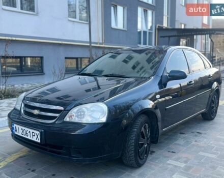 Черный Шевроле Лачетти, объемом двигателя 1.6 л и пробегом 211 тыс. км за 4400 $, фото 1 на Automoto.ua