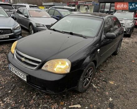 Черный Шевроле Лачетти, объемом двигателя 1.8 л и пробегом 171 тыс. км за 4300 $, фото 1 на Automoto.ua